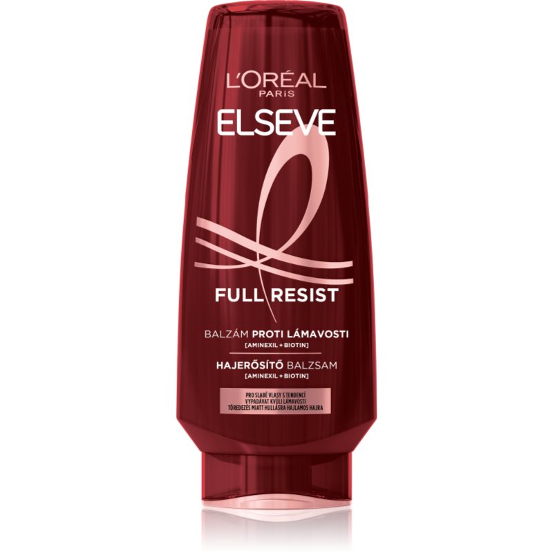 L’Oréal Paris Elseve Full Resist Aminexil erősítő balzsam kihullásra hajlamos