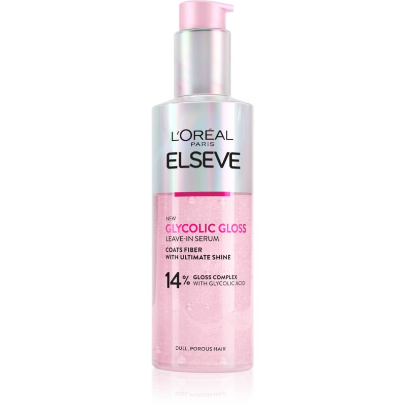L’Oréal Paris Elseve Glycolic Gloss leöblítést nem igénylő szérum az erős és fénylő hajért 150 ml-Ár