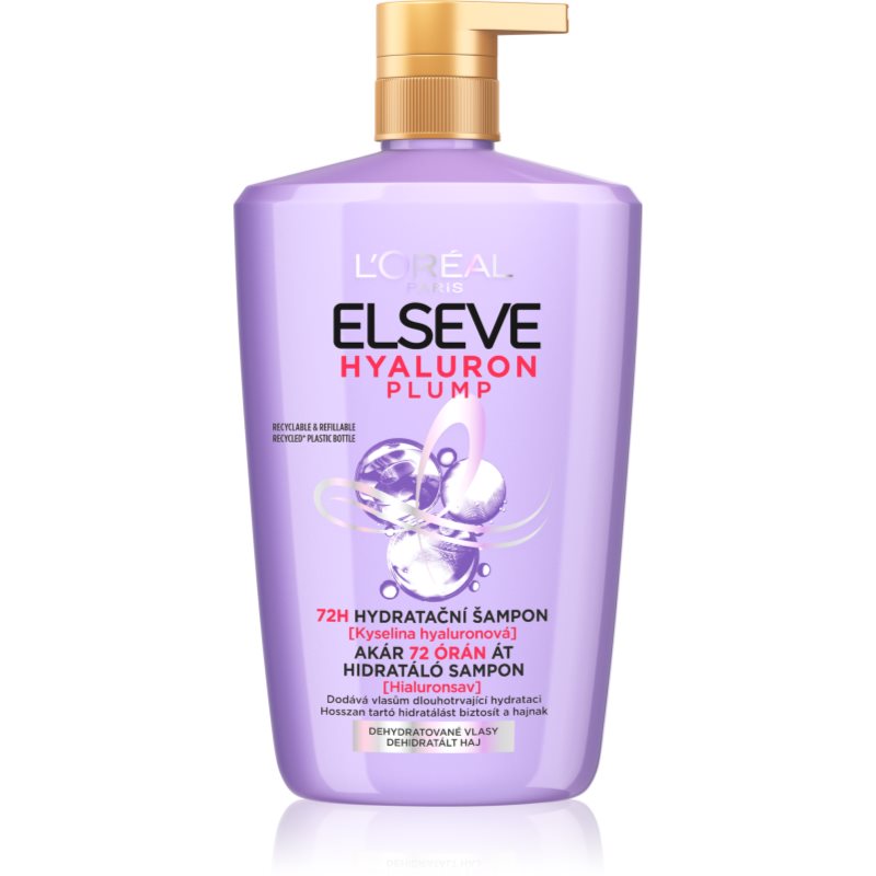 L’Oréal Paris Elseve Hyaluron Plump hidratáló sampon hialuronsavval 1000 ml-Ár