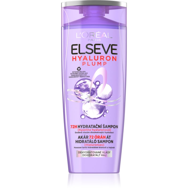 L’Oréal Paris Elseve Hyaluron Plump hidratáló sampon hialuronsavval 250 ml-Ár