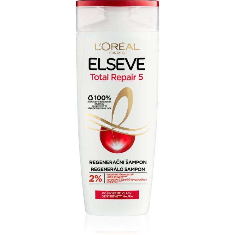 L’Oréal Paris Elseve Total Repair 5 regeneráló sampon keratinnal 400 ml-Eredeti
