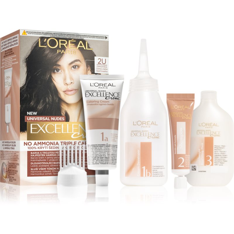 L’Oréal Paris Excellence Universal Nudes tartós hajfesték árnyalat 2U 1 db-Ár