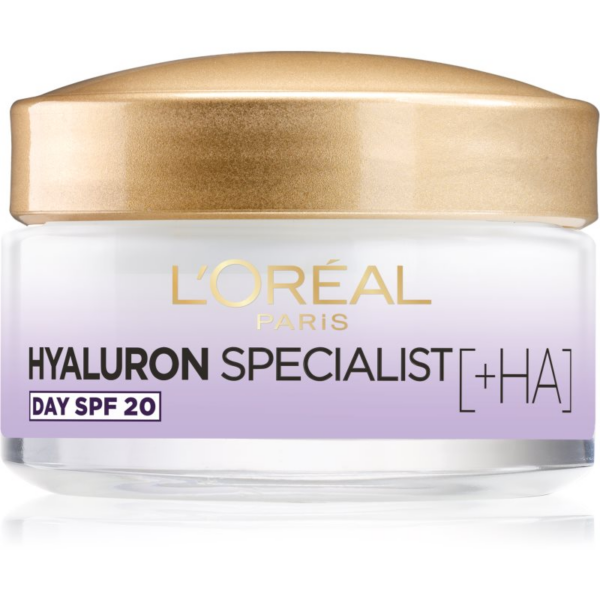 L’Oréal Paris Hyaluron Specialist feltöltő hidratáló krém SPF 20 50 ml