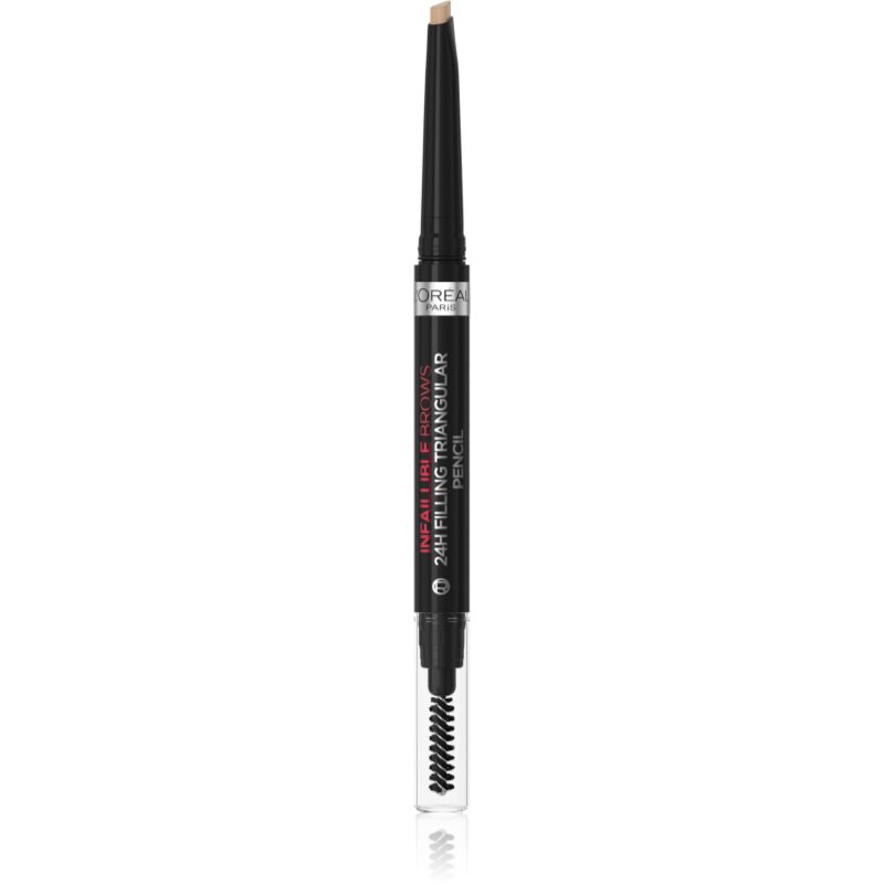 L’Oréal Paris Infaillible 24h Filling Triangular Pencil precíz szemöldökceruza vízálló árnyalat 07 Blonde 1 ml-Ár