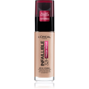 L’Oréal Paris Infaillible 32H Fresh Wear tartós folyékony alapozó árnyalat 20 Ivory 30 ml-ár
