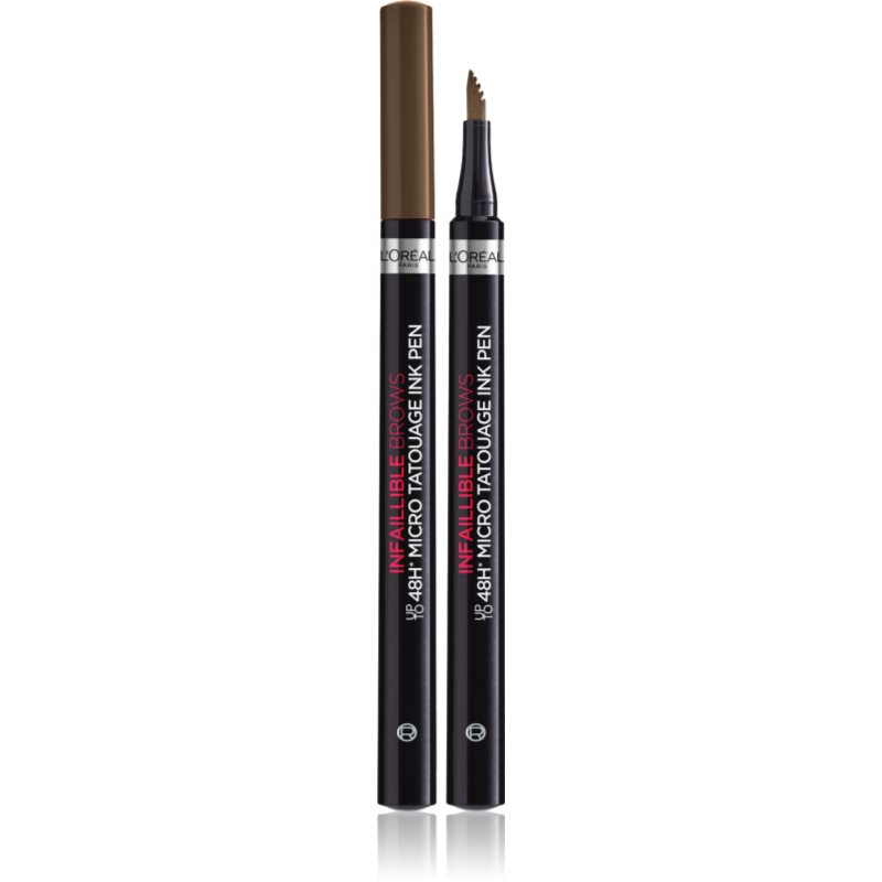 L’Oréal Paris Infaillible Brows tartós szemöldök ceruza árnyalat 108 Dark brunette 1 g-Ár