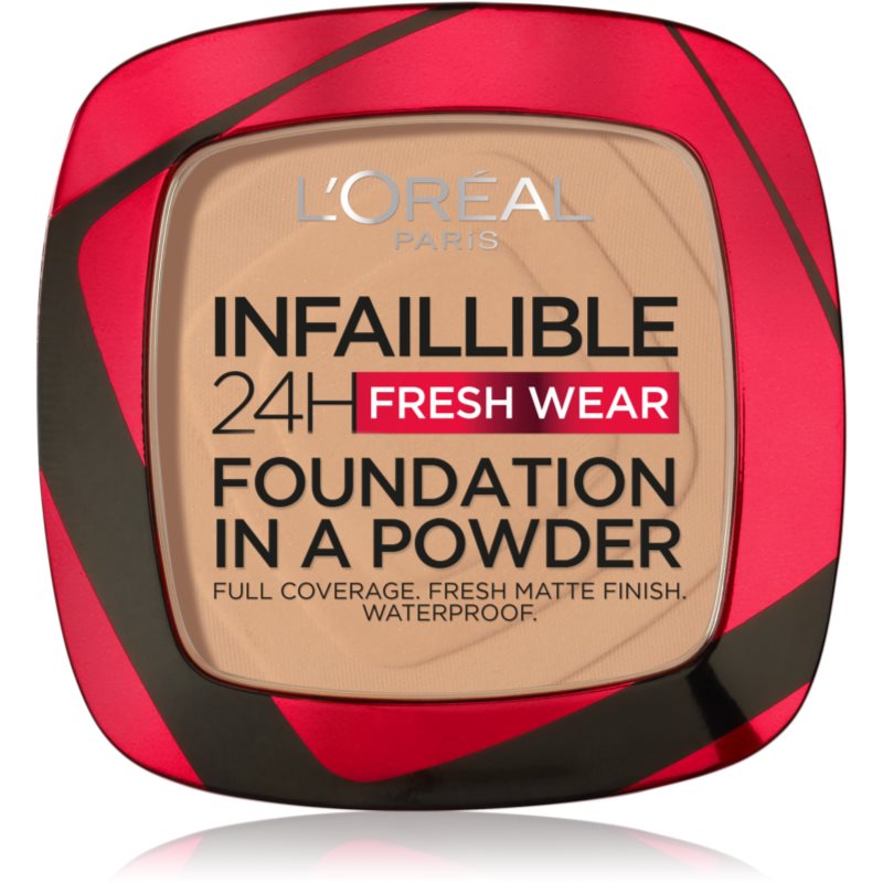 L’Oréal Paris Infaillible Fresh Wear 24h púderes make-up árnyalat 140 9 g-Ár