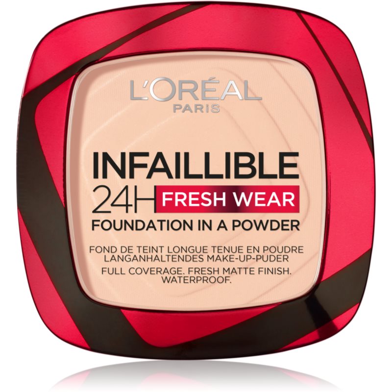 L’Oréal Paris Infaillible Fresh Wear 24h púderes make-up árnyalat 180 Neutral 9 g-Ár