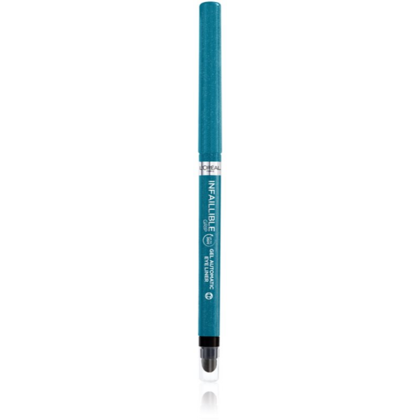 L’Oréal Paris Infaillible Grip 36h Gel Automatic Liner géles szemhéjceruza applikátorral árnyalat 07 Turquoise Faux Fur 0