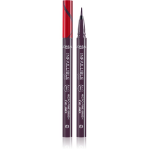 L’Oréal Paris Infaillible Grip 36h Micro-Fine liner széles applikátorú szemhéjtus árnyalat Dew Berry 0