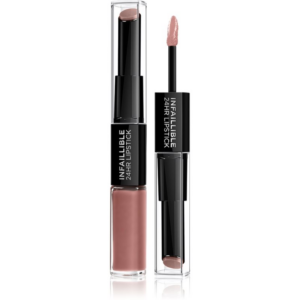 L’Oréal Paris Infallible 24H hosszan tartó rúzs és ajakfény 2 az 1-ben árnyalat 101 Everlasting Parisian 5