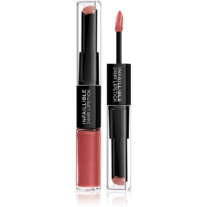 L’Oréal Paris Infallible 24H hosszan tartó rúzs és ajakfény 2 az 1-ben árnyalat 801 Toujours Toffee 5