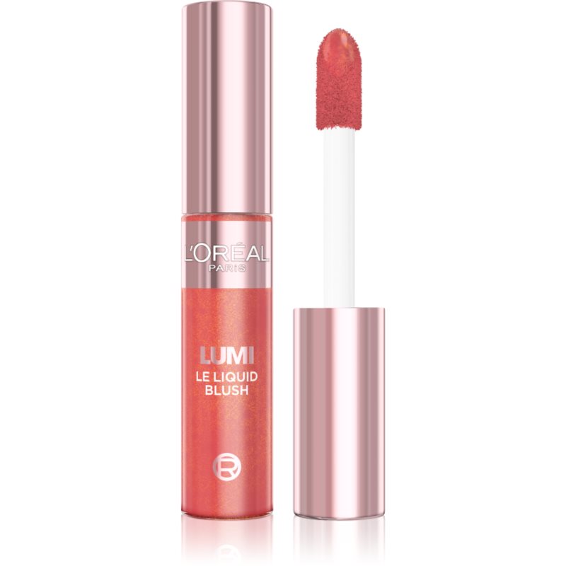 L’Oréal Paris Lumi Glowy Blush folyékony arcpirosító árnyalat 625 GOLD PINK 11 ml
