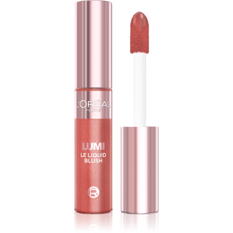 L’Oréal Paris Lumi Glowy Blush folyékony arcpirosító árnyalat 630 True Rose 11 ml