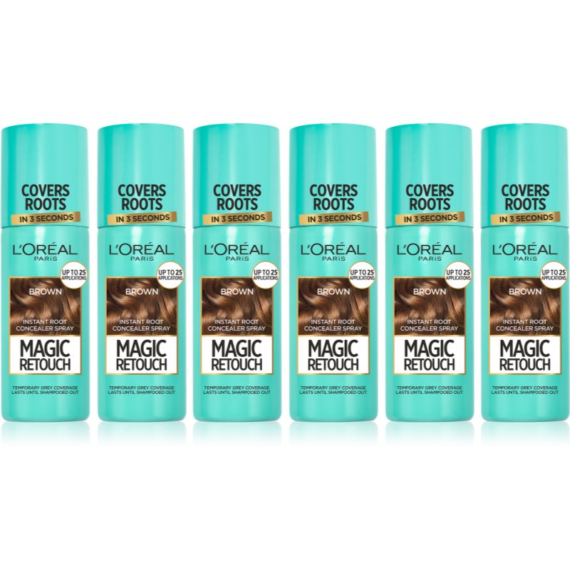 L’Oréal Paris Magic Retouch spray a lenövések azonnali elfedéséhez árnyalat Brown-ár