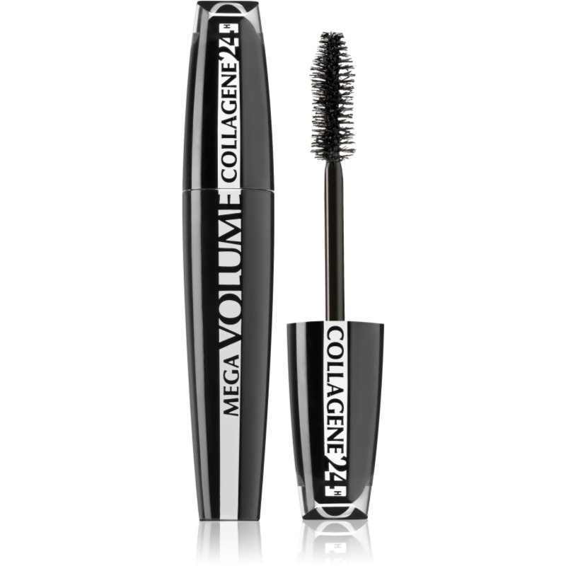 L’Oréal Paris Mega Volume Collagene 24h szempillaspirál a dús pillákért árnyalat Extra Black 9 ml-Eredeti