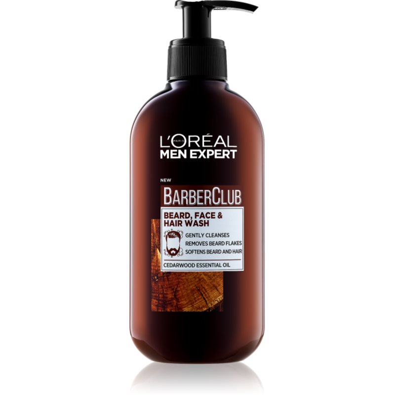 L’Oréal Paris Men Expert Barber Club tisztító gél szakállra