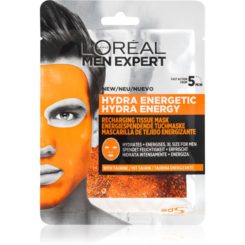 L’Oréal Paris Men Expert Hydra Energetic hidratáló gézmaszk uraknak 30 g-Ár