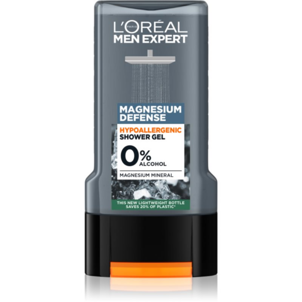 L’Oréal Paris Men Expert Magnesium Defence hipoallergén tusfürdő uraknak 300 ml-Ár