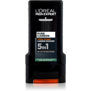 L’Oréal Paris Men Expert Pure Carbon tusfürdő gél 5 in 1 300 ml-Eredeti