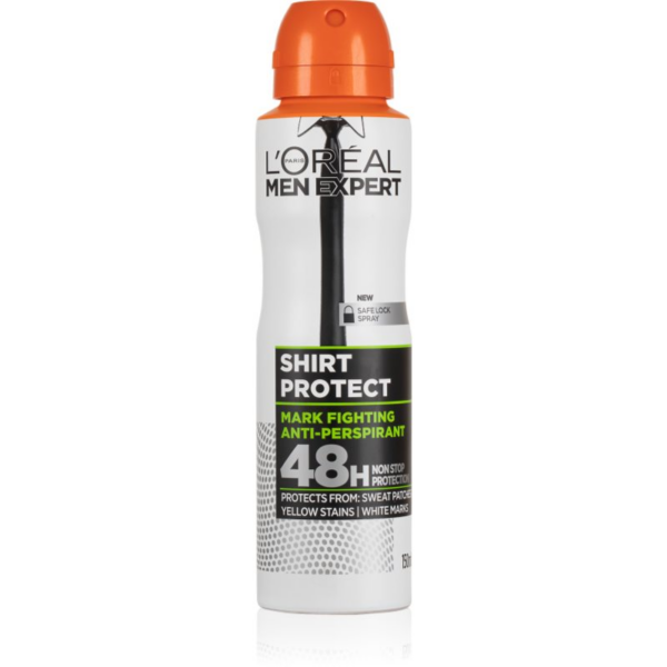 L’Oréal Paris Men Expert Shirt Protect izzadásgátló spray 150 ml-Eredeti