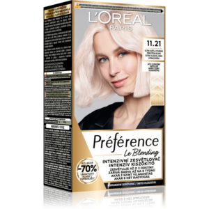L’Oréal Paris Préférence Le Blonding hajfesték a haj élénkítésére árnyalat 11.21 Ultra-Light Cool Pearl Blonde 1 db-Ár
