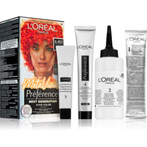 L’Oréal Paris Préférence Meta Vivids féltartós hajfesték árnyalat 6.403 Meta Coral 1 db-Ár