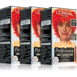 L’Oréal Paris Préférence Meta Vivids féltartós hajfesték árnyalat 6.403 Meta Coral-ár