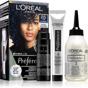 L’Oréal Paris Préférence Vivids hajfesték árnyalat 1.102 blue black 1 db-Ár