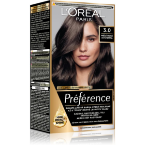 L’Oréal Paris Préférence hajfesték árnyalat 3.0 Dark Brown 1 db-Eredeti