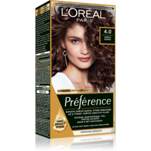 L’Oréal Paris Préférence hajfesték árnyalat 4.0 Hnědá 1 db