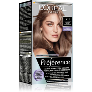 L’Oréal Paris Préférence hajfesték árnyalat 7.1 Ashy Blond-Eredeti