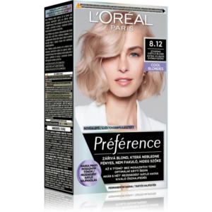 L’Oréal Paris Préférence hajfesték árnyalat 8.12 Light Ash Beige Blonde-Ár