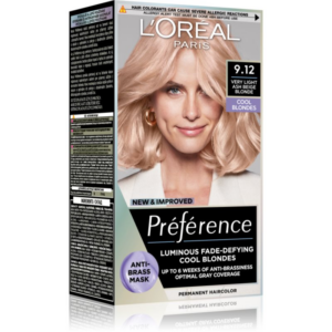 L’Oréal Paris Préférence hajfesték árnyalat 9.12 Very Light Ash Beige Blonde-Ár