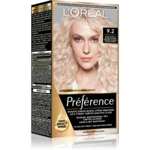 L’Oréal Paris Préférence hajfesték árnyalat 9.2 Very Light Iridescent Blond 1 db-Ár