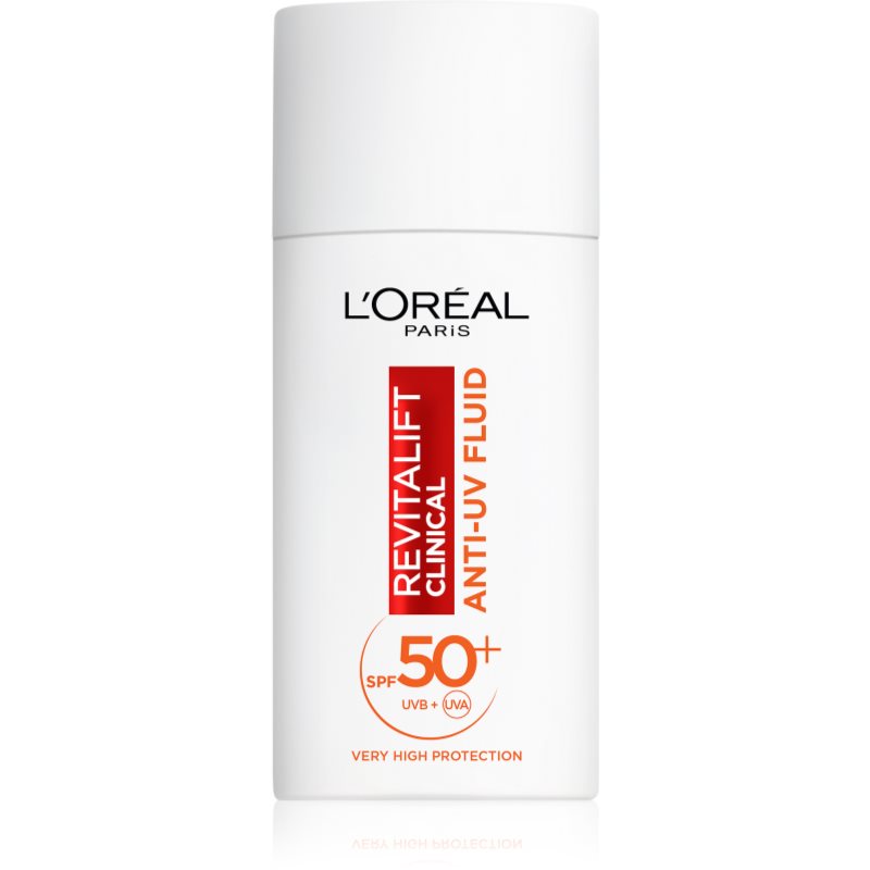 L’Oréal Paris Revitalift Clinical mindennapos UV-sugárzás elleni fluid C-vitaminnal SPF 50+ 50 ml-Ár