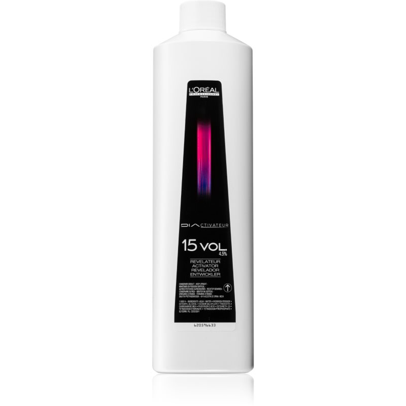 L’Oréal Professionnel Dia Activateur színelőhívó emulzió 15 Vol. 4
