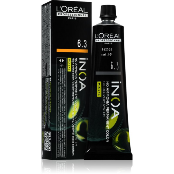 L’Oréal Professionnel Inoa tartós hajfesték ammónia nélkül árnyalat 6.3 60 ml-Ár