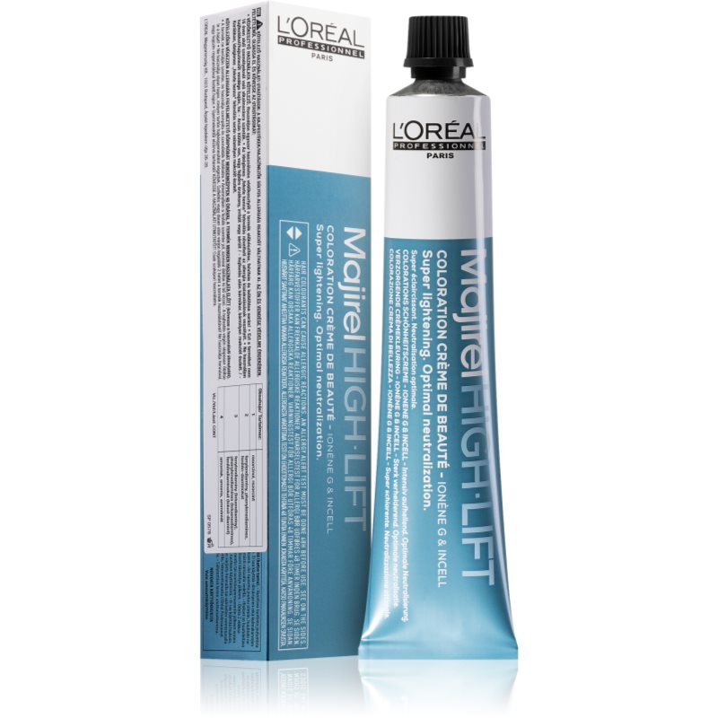 L’Oréal Professionnel Majirel High Lift tartós hajfesték árnyalat HL Ash 50 ml-Eredeti