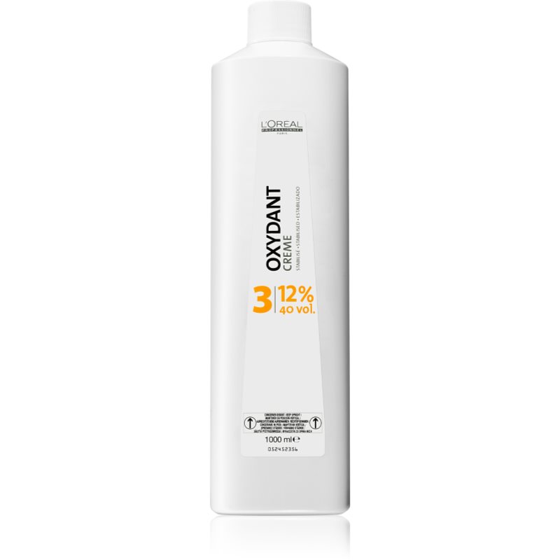 L’Oréal Professionnel Oxydant Creme színelőhívó emulzió 12% 40 Vol.  1000 ml-Eredeti