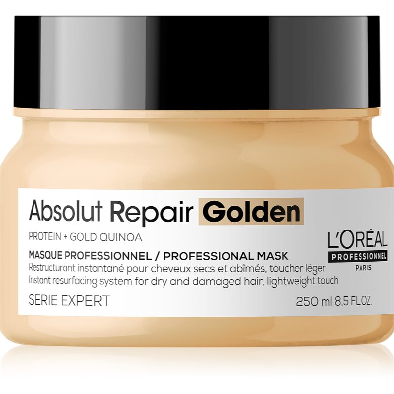L’Oréal Professionnel Serie Expert Absolut Repair Golden regeneráló maszk száraz és sérült hajra 250 ml-Ár