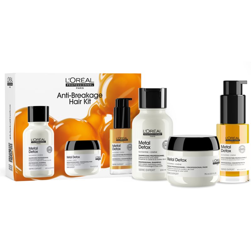 L’Oréal Professionnel Serie Expert Absolut Repair Molecular ajándékszett a festett és károsult hajra-ár