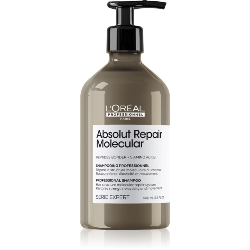 L’Oréal Professionnel Serie Expert Absolut Repair Molecular hajerősítő sampon a sérült hajra 500 ml-Ár