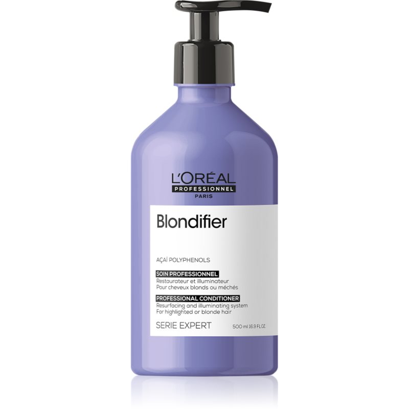 L’Oréal Professionnel Serie Expert Blondifier élénkítő kondicionáló az összes szőke hajtípusra 500 ml-Ár