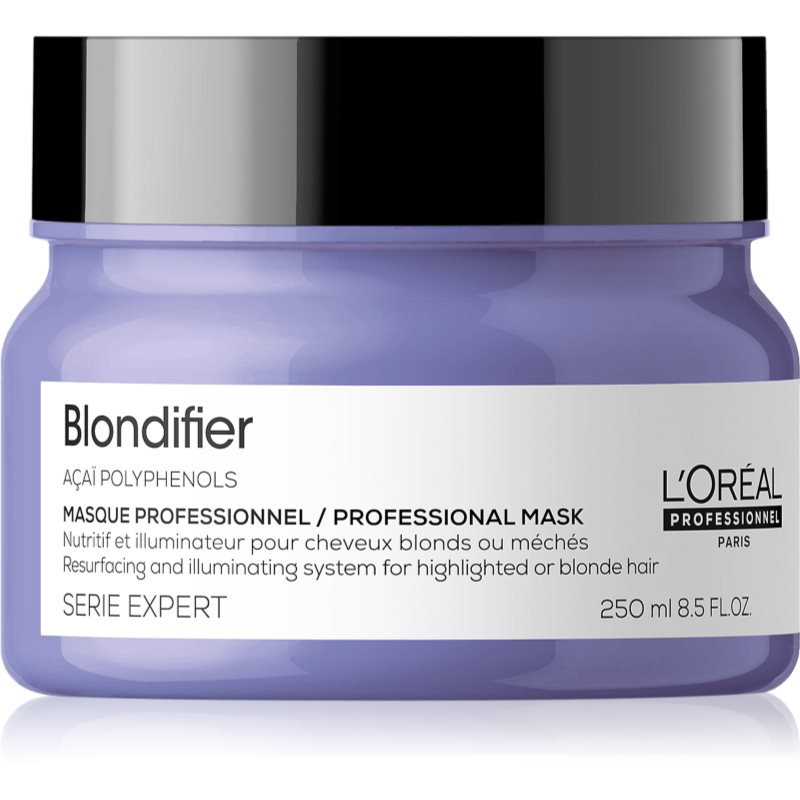 L’Oréal Professionnel Serie Expert Blondifier regeneráló és helyreállító maszk a szőke és melírozott hajra 250 ml-Ár