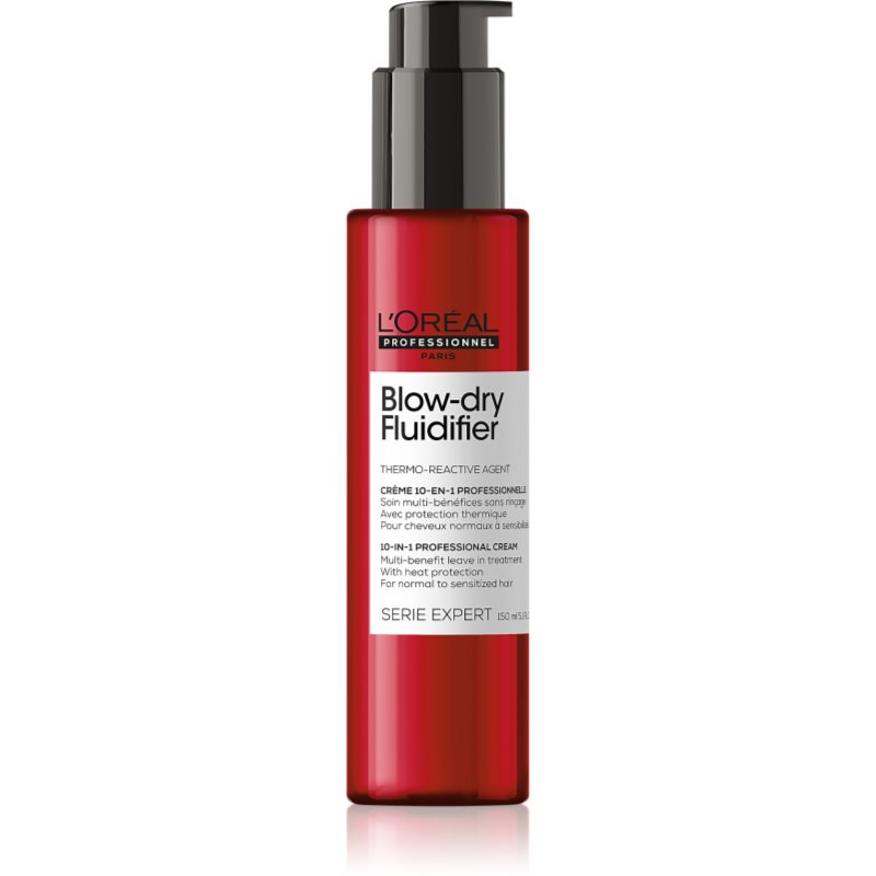 L’Oréal Professionnel Serie Expert Blow-dry Fluidifier tápláló termovédő krém a természetes fixálásért 150 ml-Ár