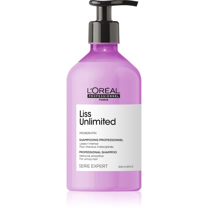L’Oréal Professionnel Serie Expert Liss Unlimited kisimító sampon hajra a rakoncátlan hajra 500 ml-Ár