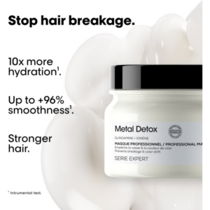 L’Oréal Professionnel Serie Expert Metal Detox mélyen tápláló maszk a festett és károsult hajra 150 ml-ár