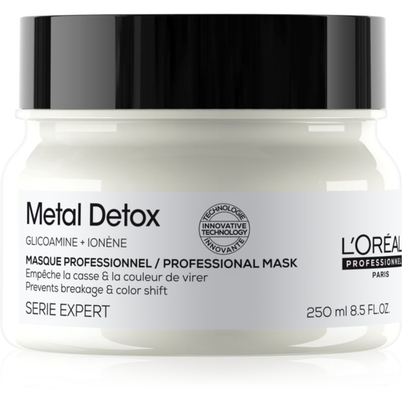 L’Oréal Professionnel Serie Expert Metal Detox mélyen tápláló maszk a festett és károsult hajra 250 ml-Ár