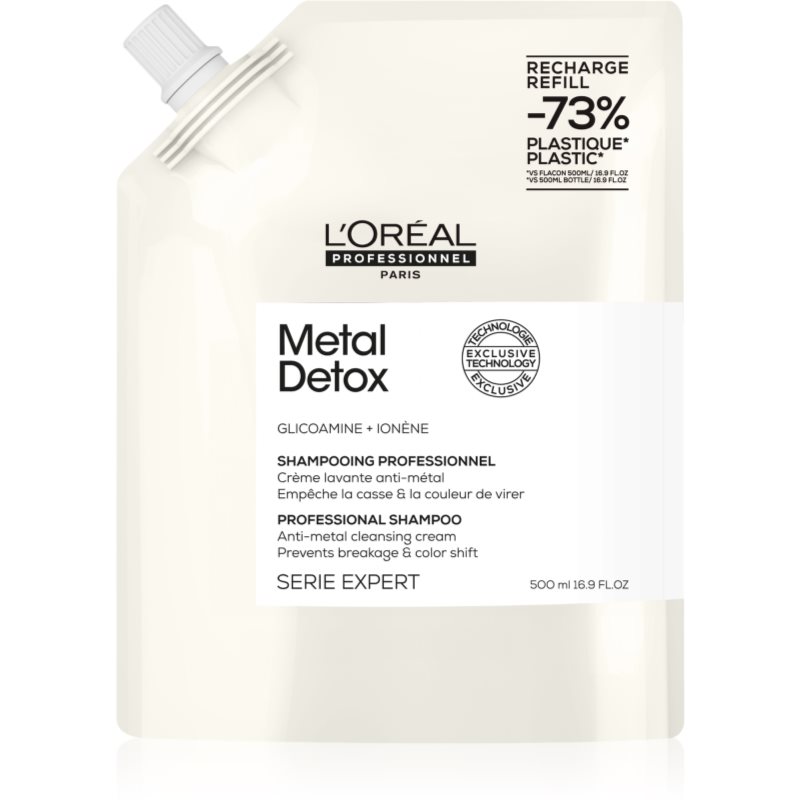 L’Oréal Professionnel Serie Expert Metal Detox mélyen tisztító sampon a festett és károsult hajra 500 ml-Ár